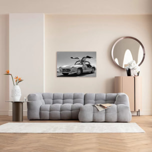 Tableau en verre voiture de profil 120x80cm Kare Design