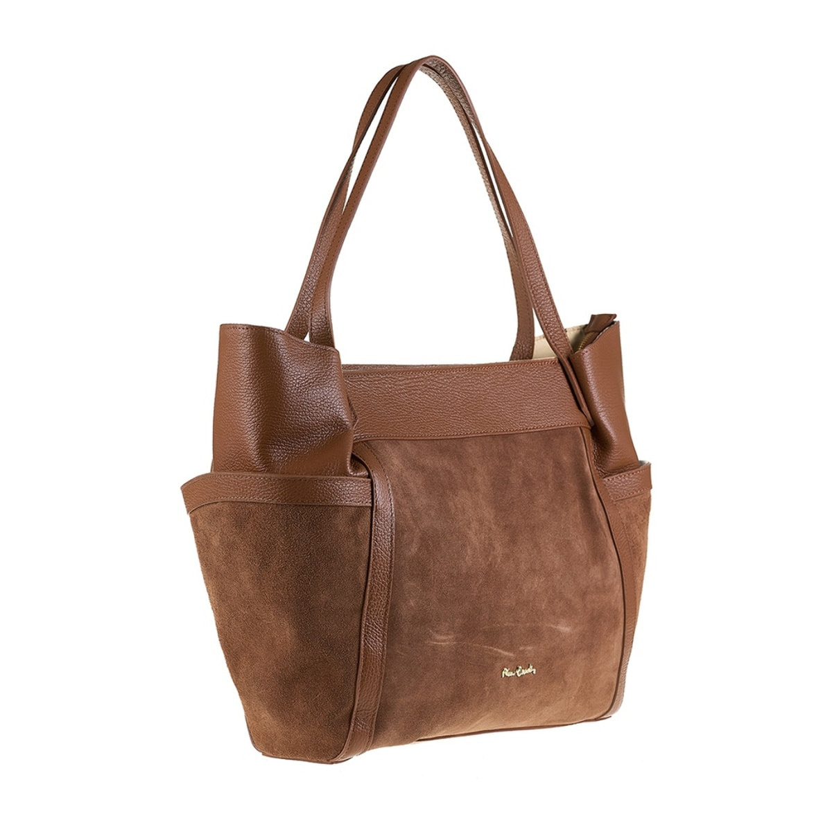 Borsa a spalla da donna Made in Italy - Modello Sereia - 100% pelle - 43.0 x 30.0 x 12.0 cm