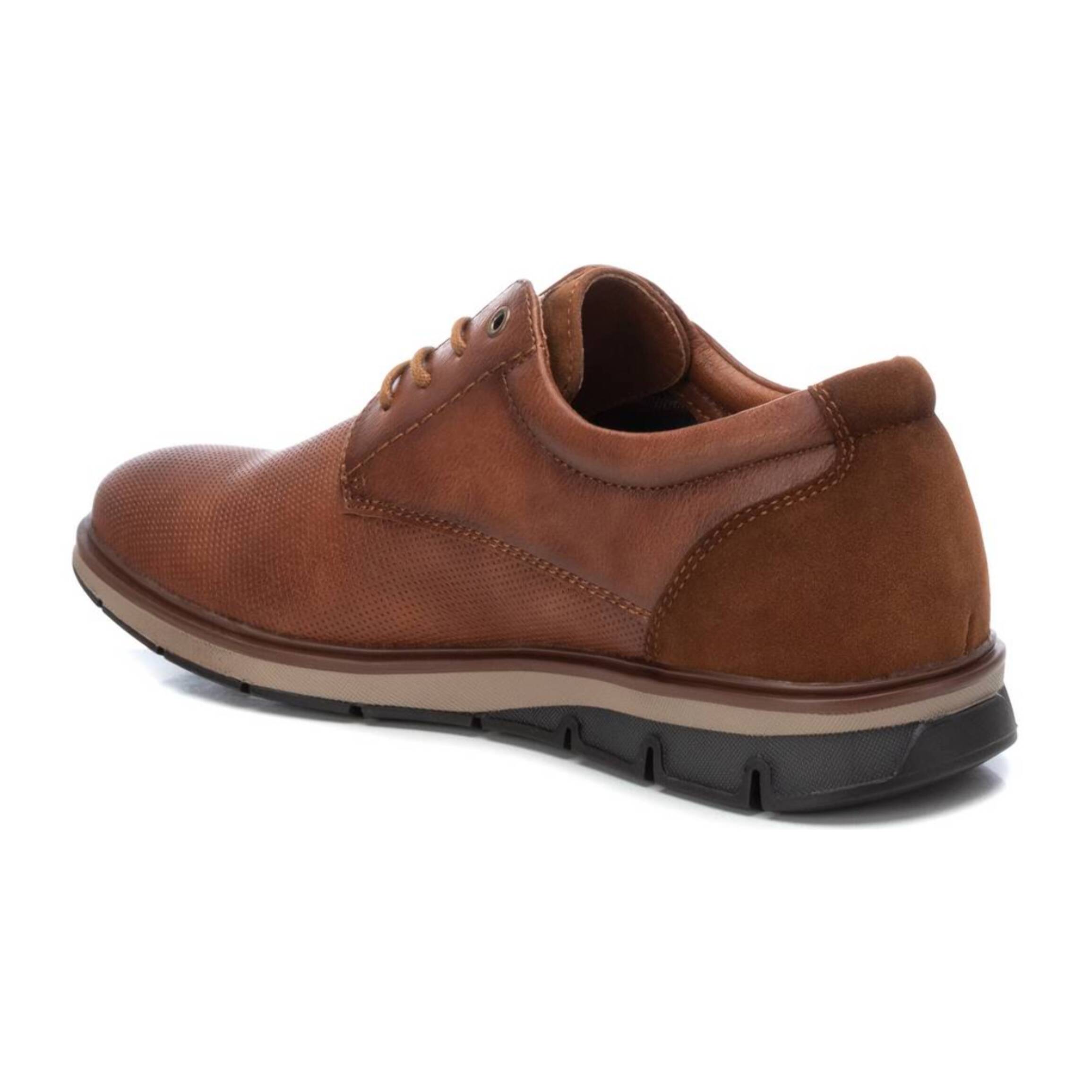 Zapato blucher/derby camel