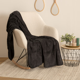 Plaid microfibre 125x150