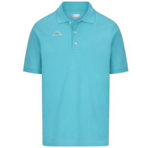 Polo Shirts Kappa Uomo Logo Holiver Mss Verde