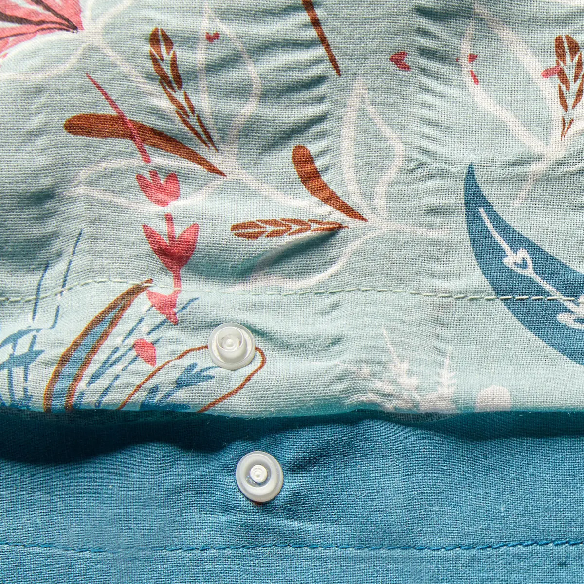 Parure de lit imprimée Vegetal Marin 240x220cm