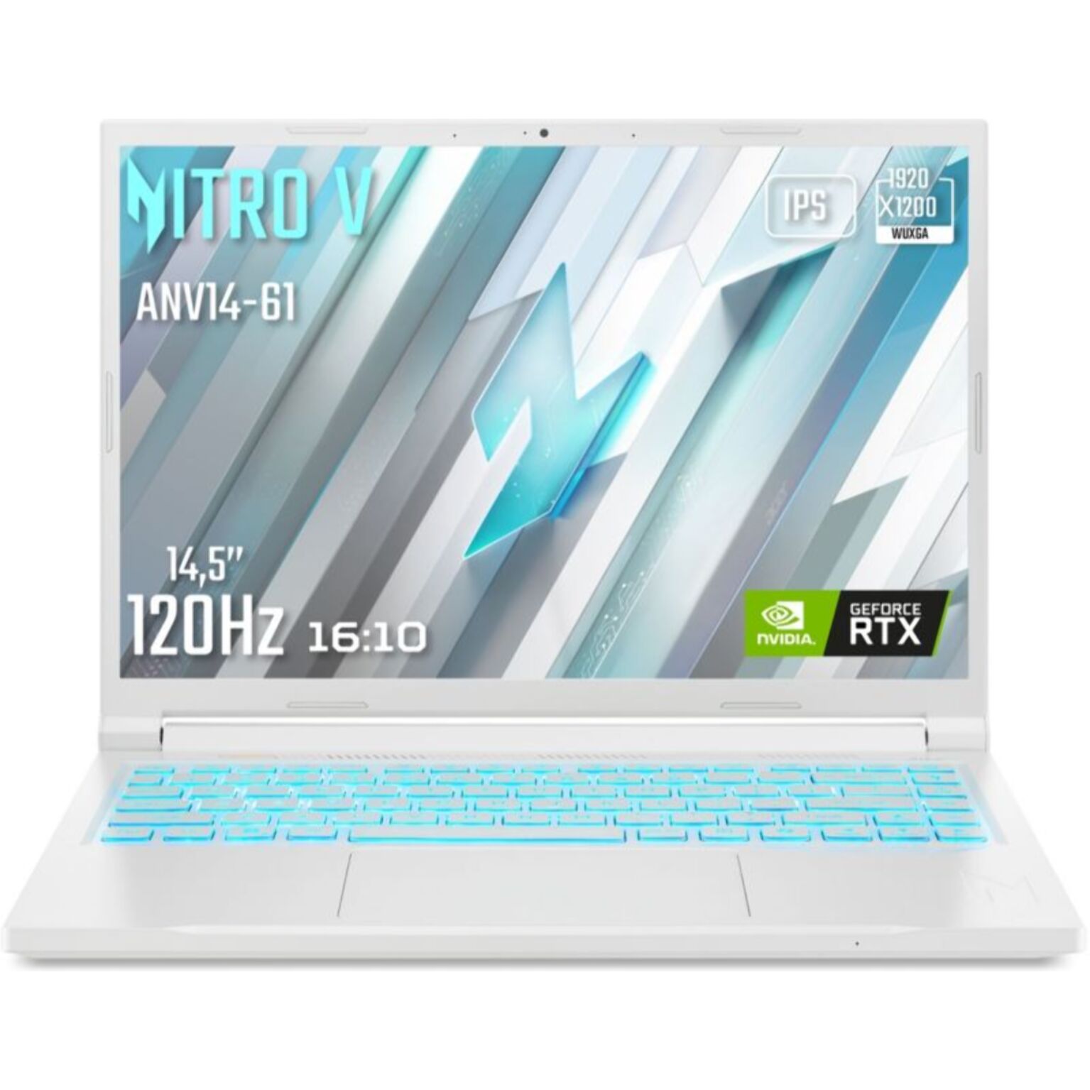 PC Gamer ACER Nitro V 14,5" WUXGA 120Hz AMD Ryzen 5 8645HS Nvidia GeForce RTX 4050 16 Go RAM DDR5 SSD 512 Go