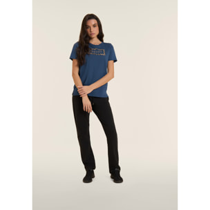 Pantaloni Sportivi Regular Fit con Gamba Dritta