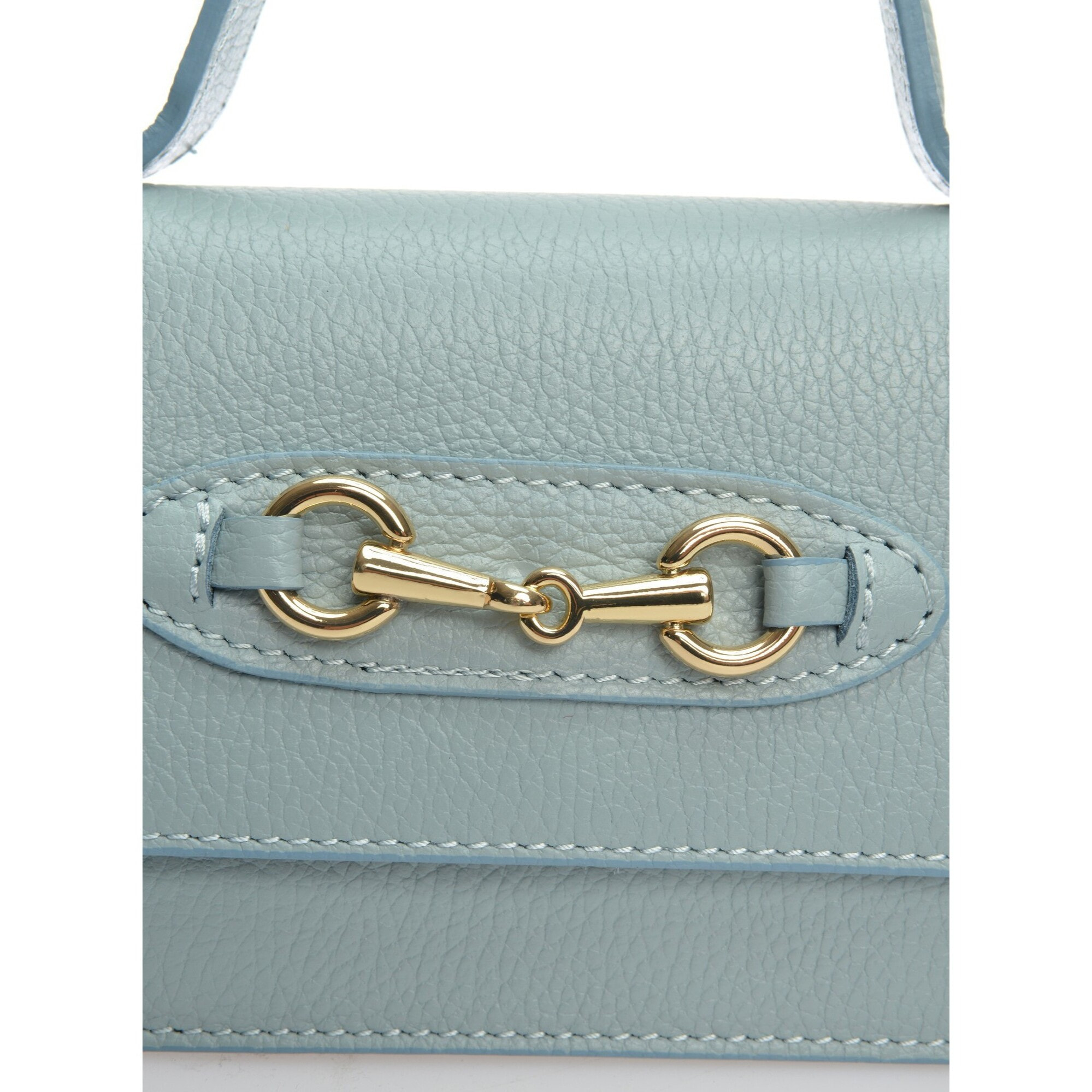 Borsa a spalla Anna Luchini Turchese