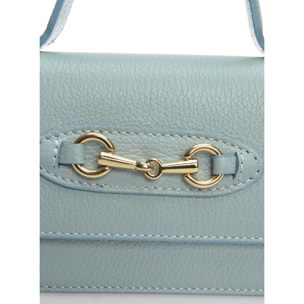 Borsa a spalla Anna Luchini Turchese