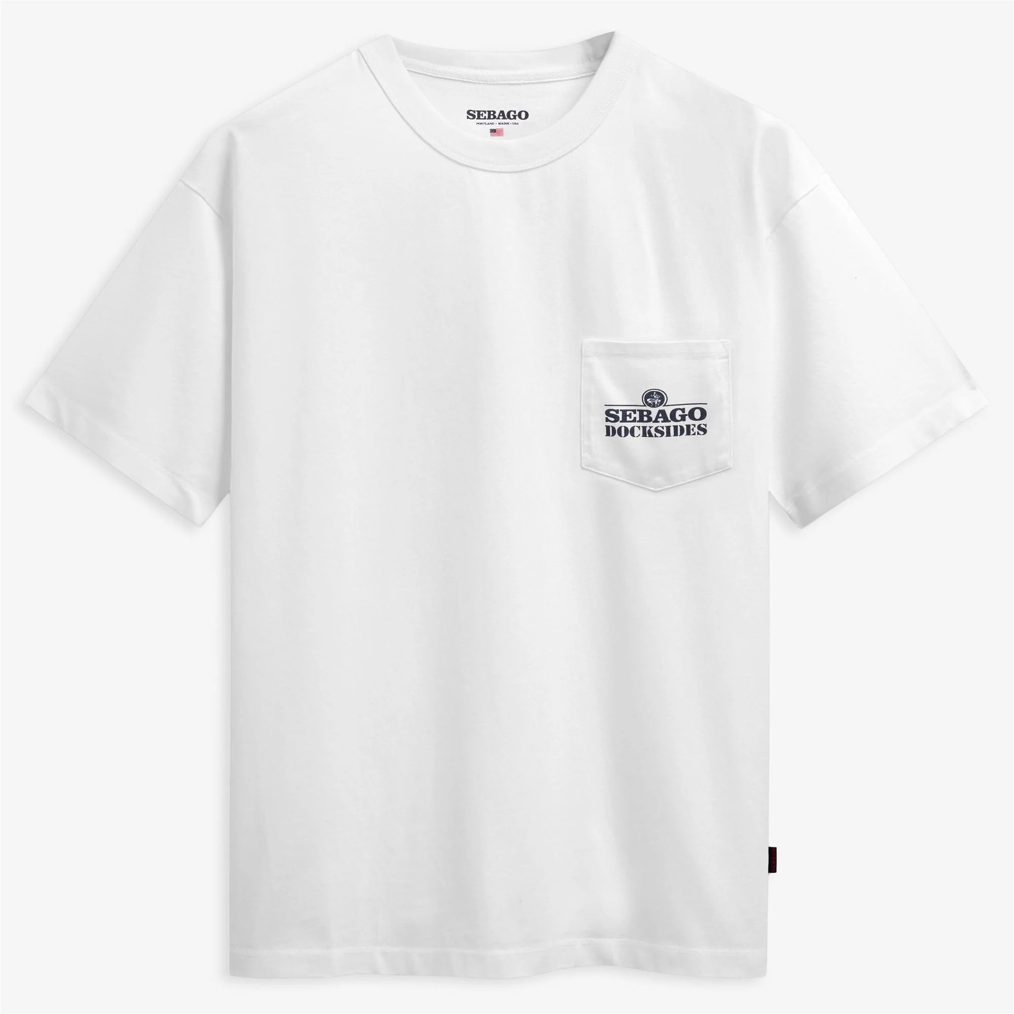 Sebago - T-Shirts & Top Uomo Donna Bianco - Atlantictide