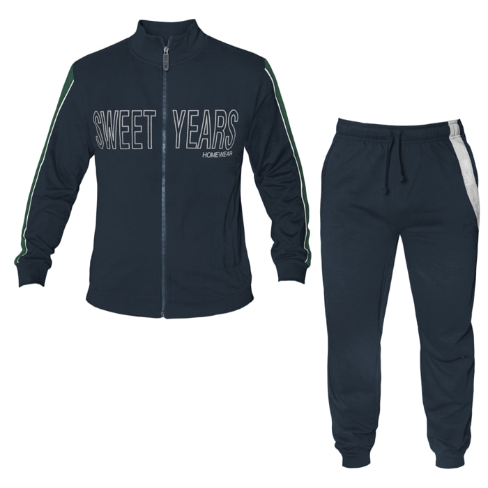 Set Completo Homewear Uomo SWEET YEARS Cotone French Terry Leggero