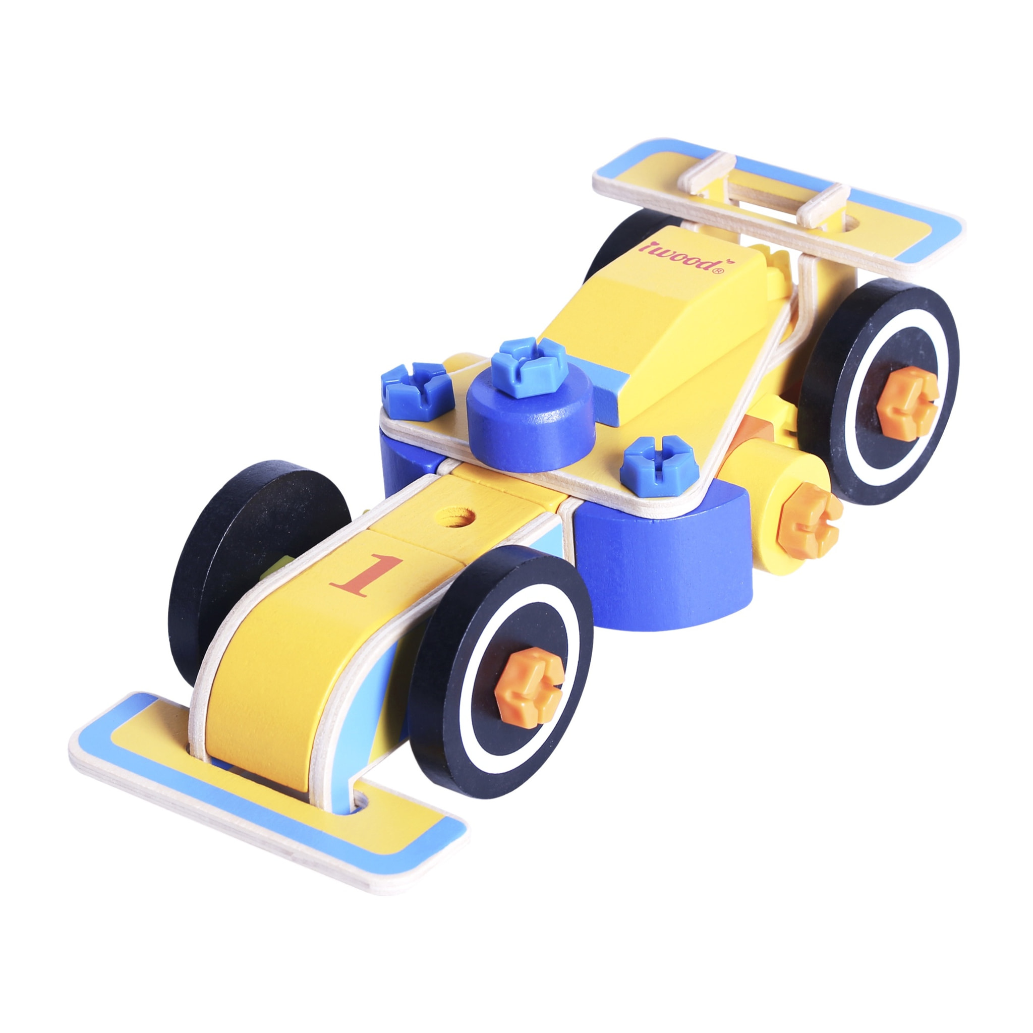 COCHE DE CARRERAS F1 DE CONSTRUCCIÓN (TRANSFORMABLE)