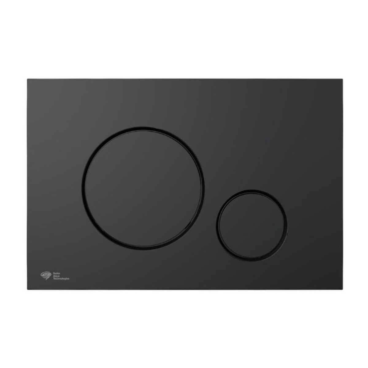 Pack WC bâti ECO 2L + WC suspendu Swiss Aqua Technologies + plaque noir (STESTINWR02-FR)