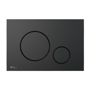 Pack WC bâti ECO 2L + WC suspendu Swiss Aqua Technologies + plaque noir (STESTINWR02-FR)