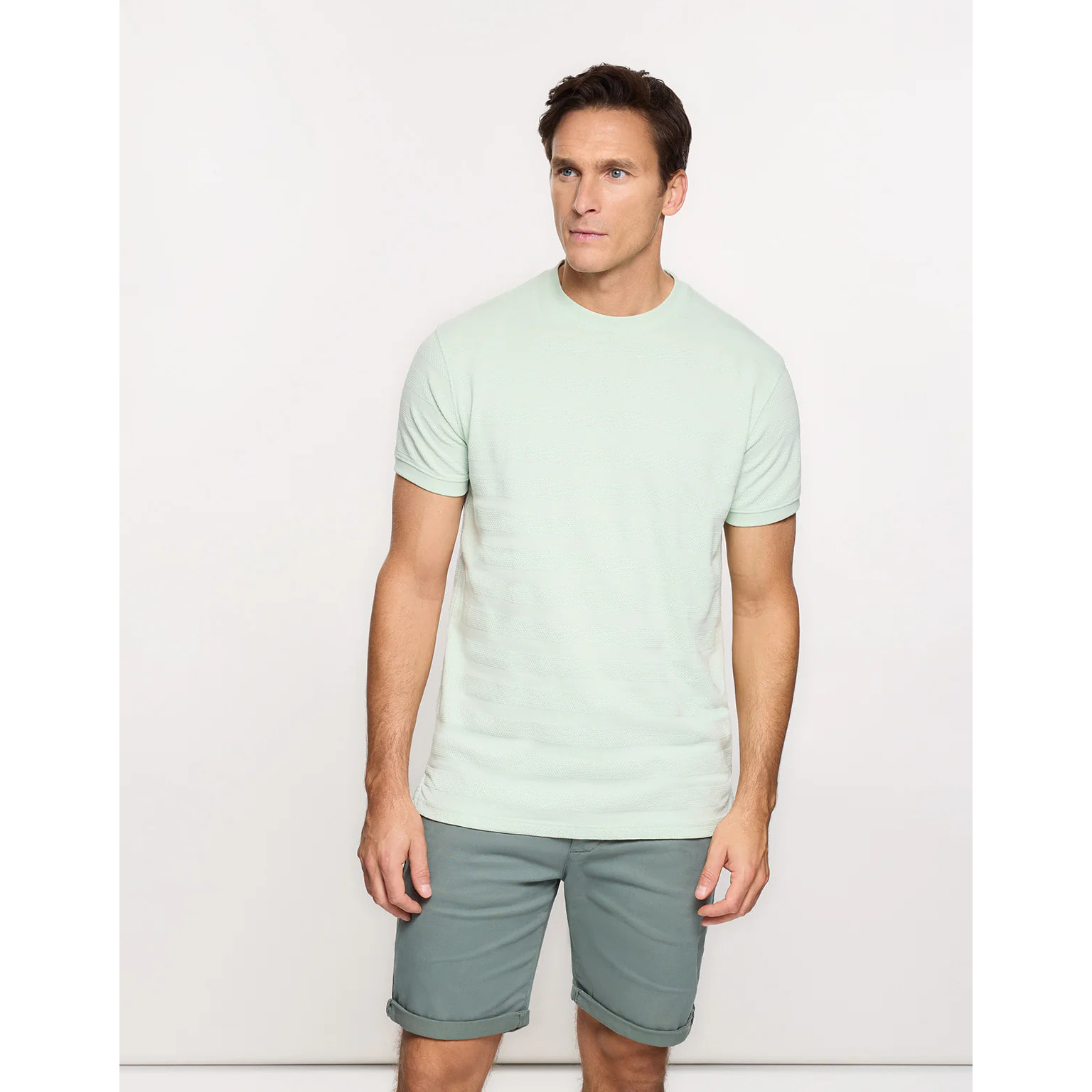 Camiseta Manga Corta Verde Agua - Nicoya