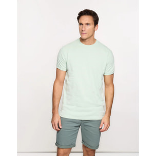 Camiseta Manga Corta Verde Agua - Nicoya