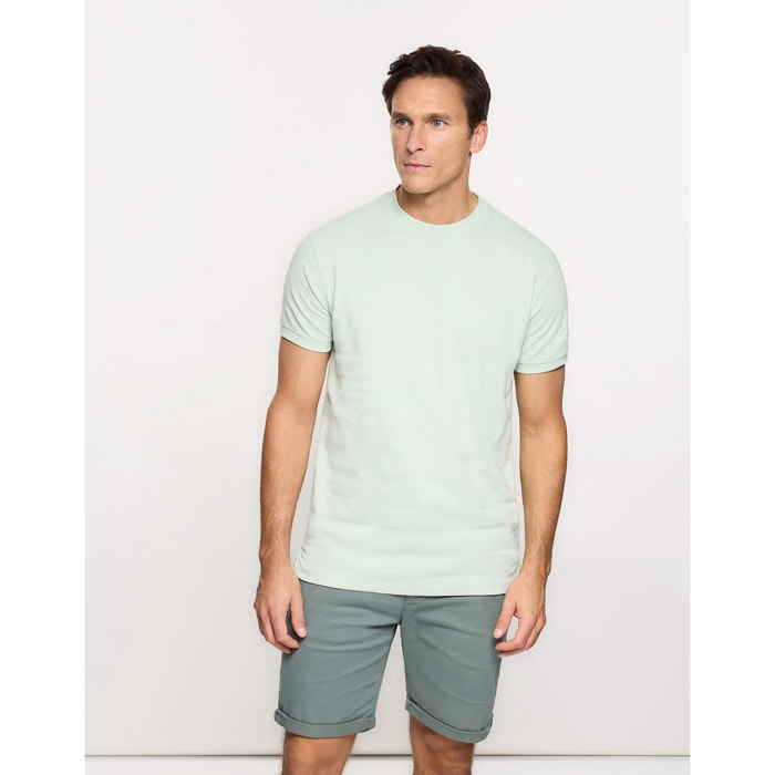 Camiseta Manga Corta Verde Agua - Nicoya