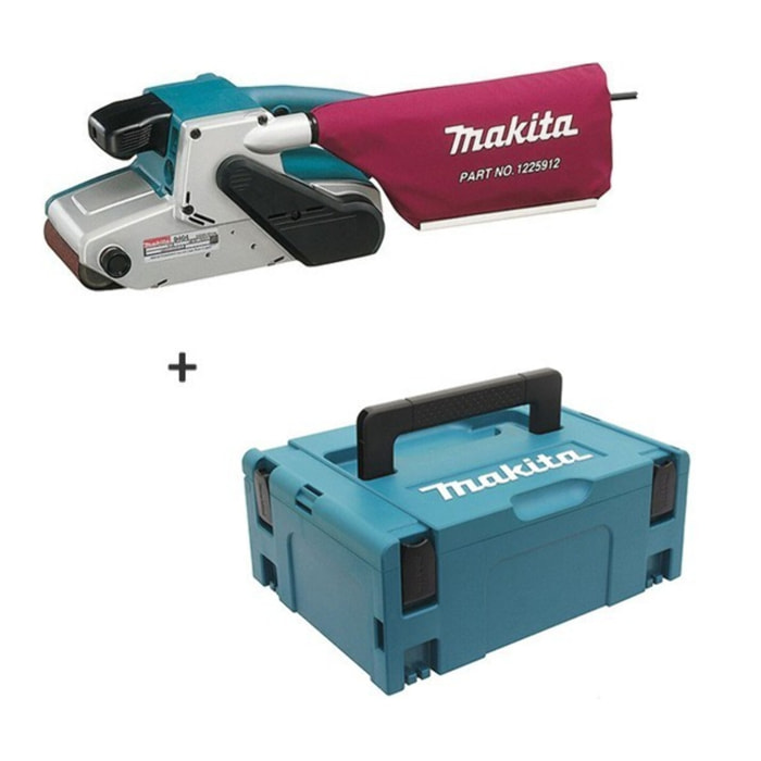 Ponceuse à bande 1010W 100X610 MM - MAKITA - avec MakPac - 9404J