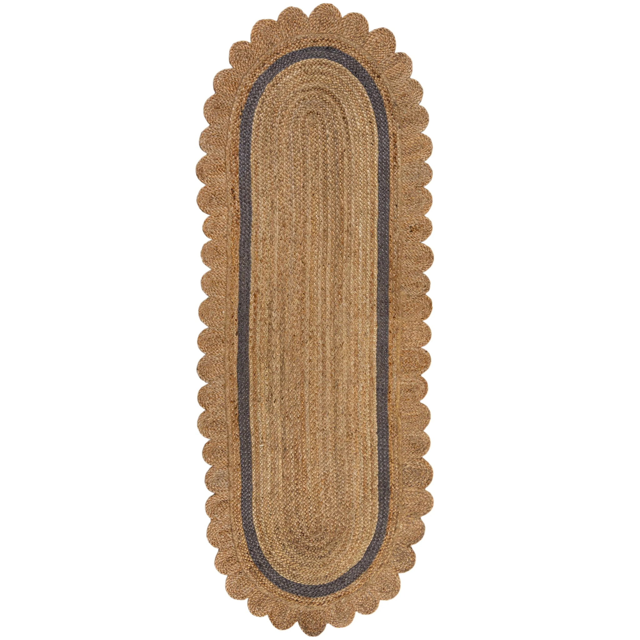 Tapis en jute de couloir GRACE