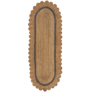 Tapis en jute de couloir GRACE