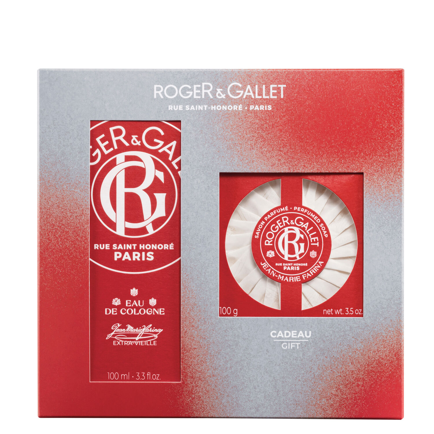 Jean-Marie Farina - Coffret Eau de Cologne 100ml et son savon 100g