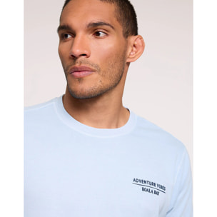 Camiseta Manga Corta Azul Celeste - Renkar
