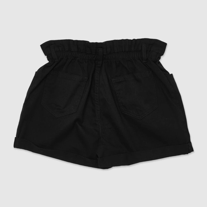 Pantaloncini di jeans paperbag