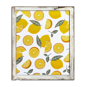 Tovaglia Cucina In 100% Cotone Made In Italy Disegno Lemon 140x300