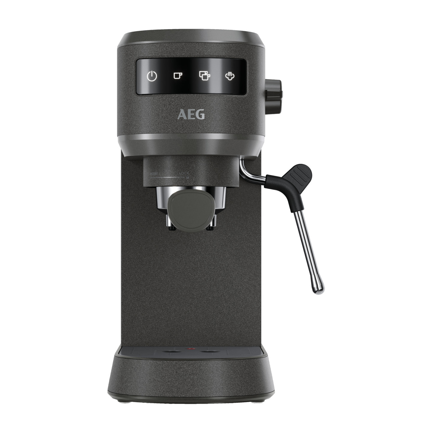 AEG Maquina de café espresso de 1 litro capacidad y 15 bares de presión EC6-1-6BST