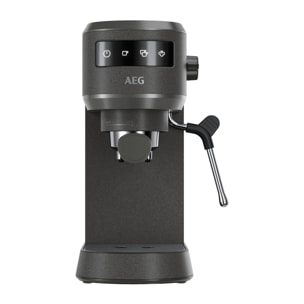 AEG Maquina de café espresso de 1 litro capacidad y 15 bares de presión EC6-1-6BST
