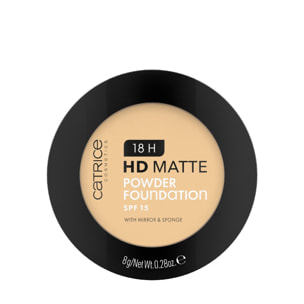 18h Hd Matte Powder Foundation - Fond de Teint Poudre Longue Tenue