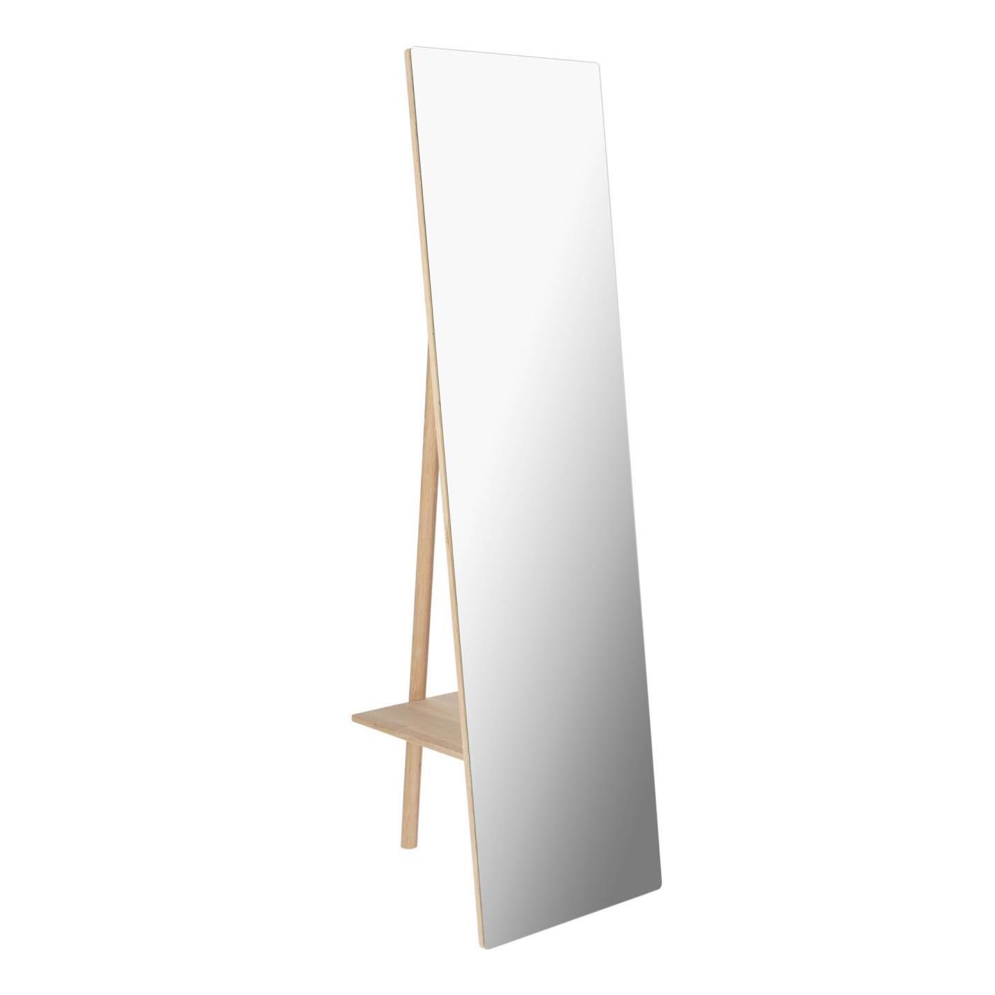 Miroir Sur Pied 45 X 160 Cm Bois KEISY