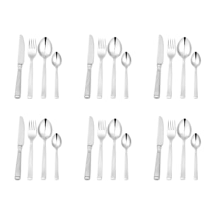 Ménagère 24 pièces - "Iris"