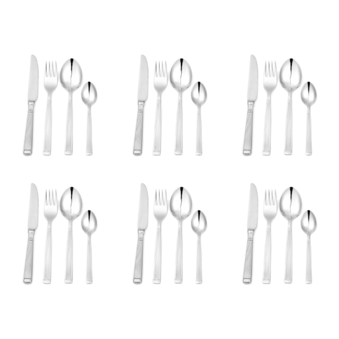 Ménagère 24 pièces - "Iris"