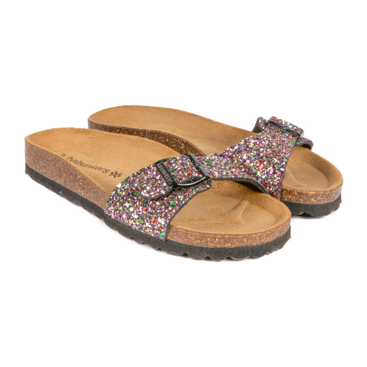 SANDALIA BABUNKERS NEGRO