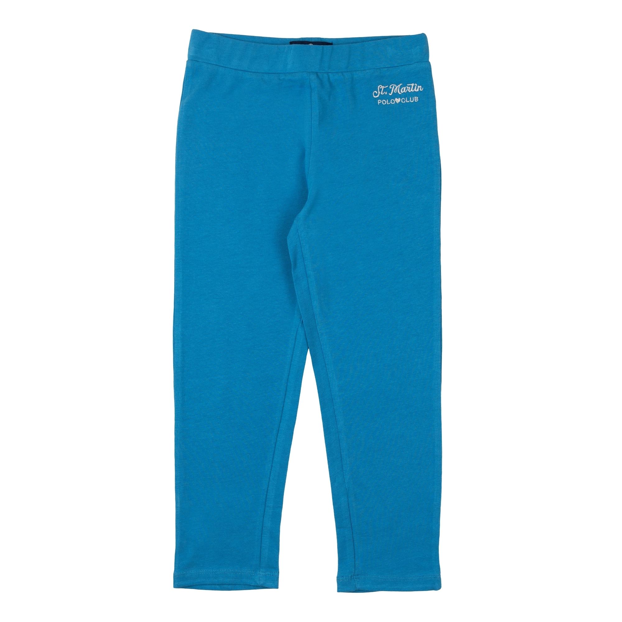 Leggings jersey Polo Club St Martin Blu