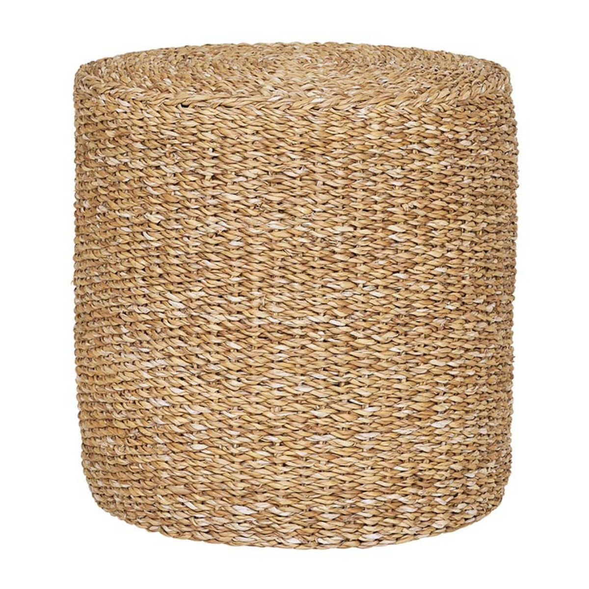 Jenna - pouf - en jute naturelle - Beige