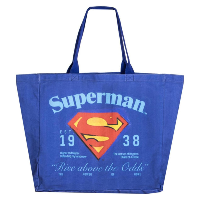 Bolsa Shopping Superman - Azul Marino