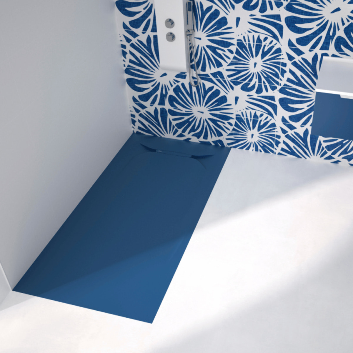 Receveur de douche KINEDO Kinediva bleu marine