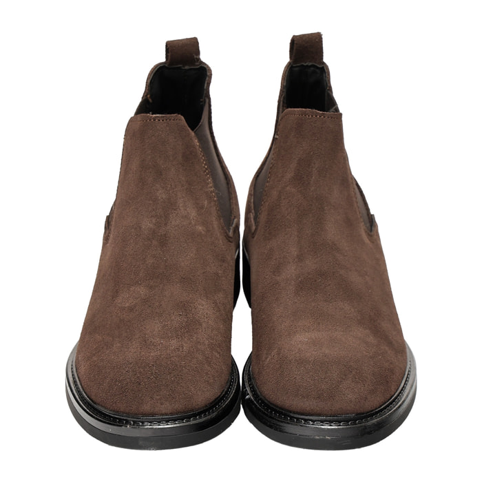 Beatles in camoscio con fascia elastica