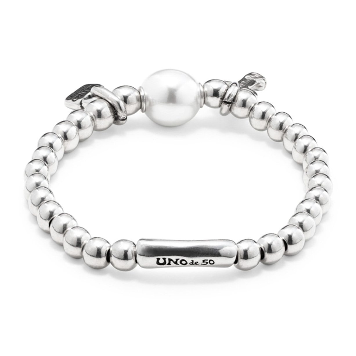 Pulsera Llavestruz BLANCO L