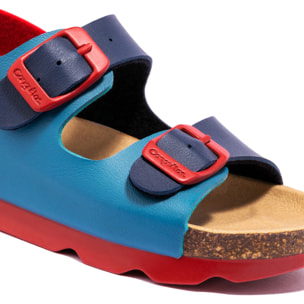 Sandalias de Niño Bio Azul / Rojo