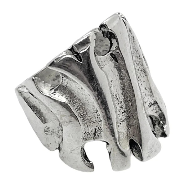 Anillo Root plata chapado