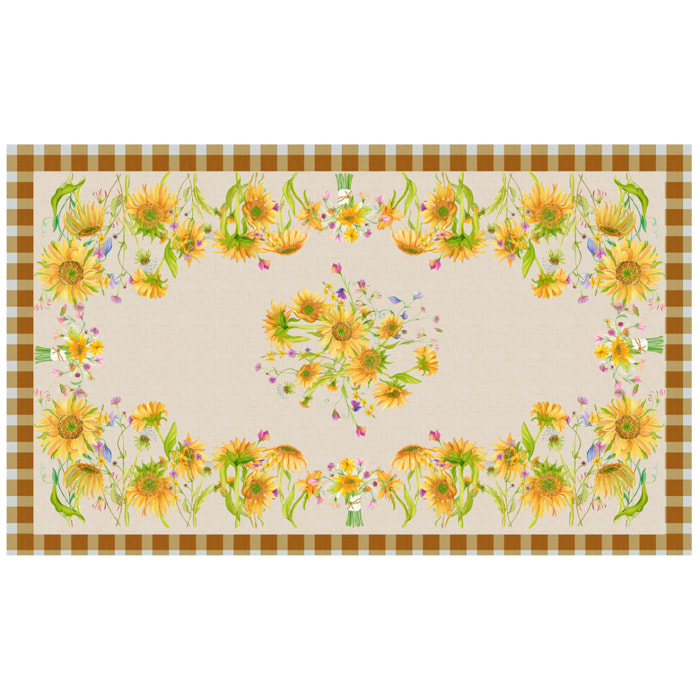 Tovaglia Stampa Digitale 100% Cotone Girasoli SV