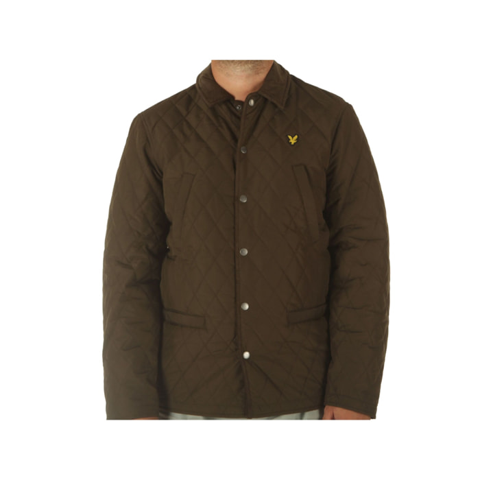 Giacche Lyle & Scott Quilted Jacket Olive Verde