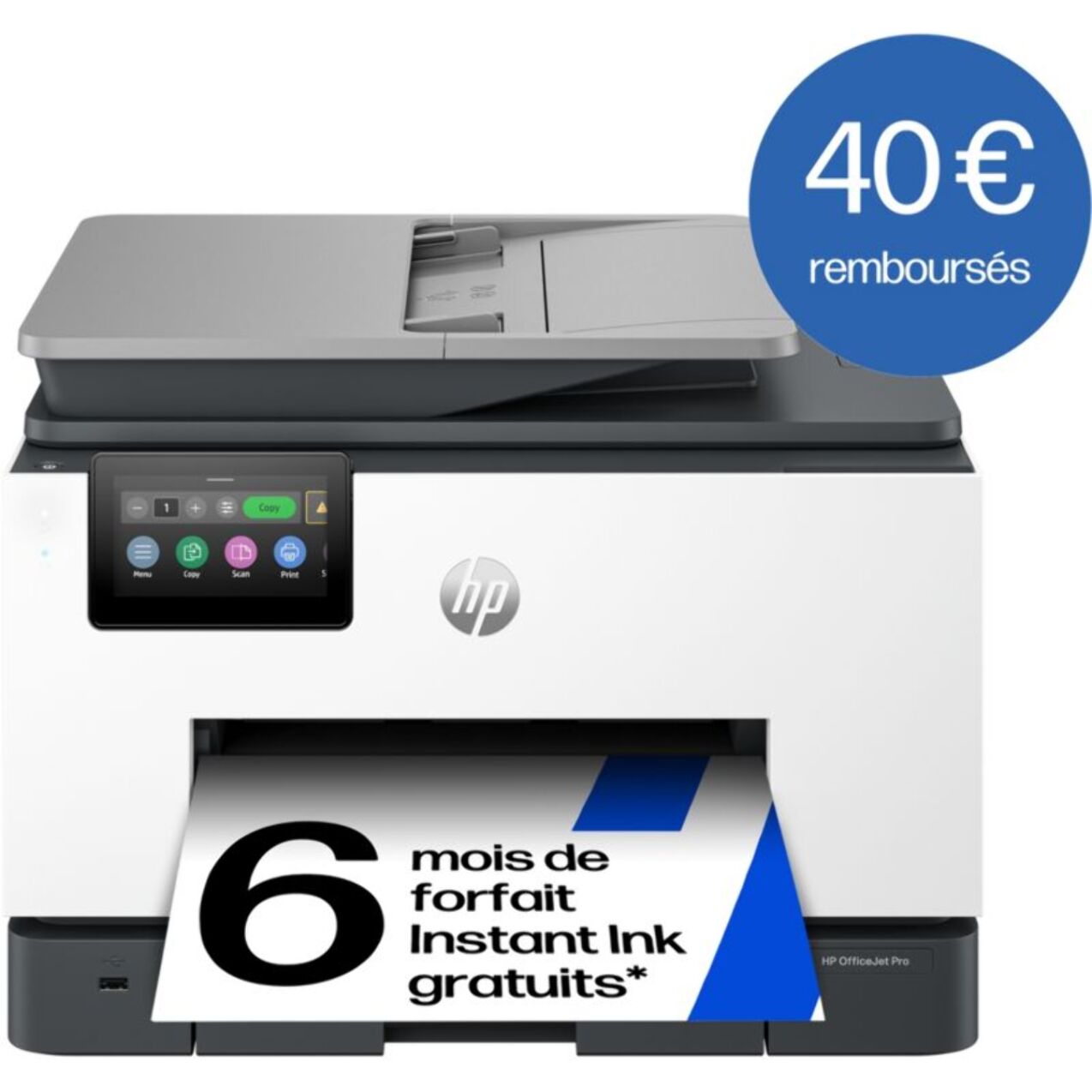 Imprimante jet d'encre HP OfficeJet Pro 9135e éligible Instant Ink