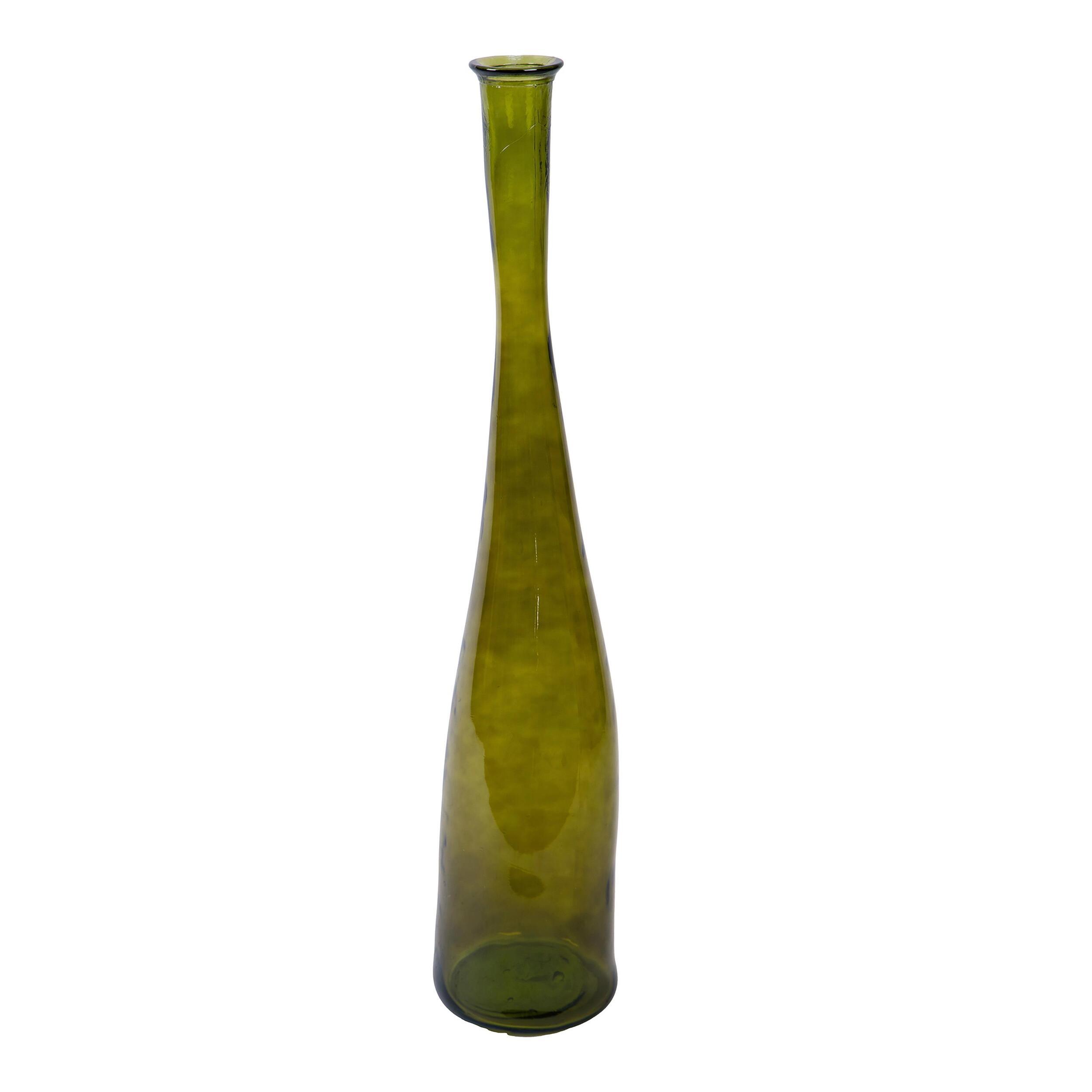 Vaso Blues - Pezzi 1 - 20XH100 CM - Verde - Vetro - Bianchi Dino