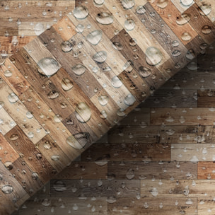 Revêtement sticker sol - PARQUET BOIS DU COLORADO - Rouleau adhésif Protection Anti-dérapant