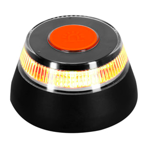 Baliza V16 geolocalizada Kershaw homologada DGT 3.0, LED ámbar 360°, 8 LEDs, visibilidad a 1km, resistente a agua y viento, pilas incluidas.