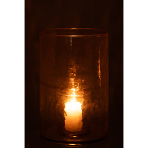 J-Line photophore Double - verre - jaune - large