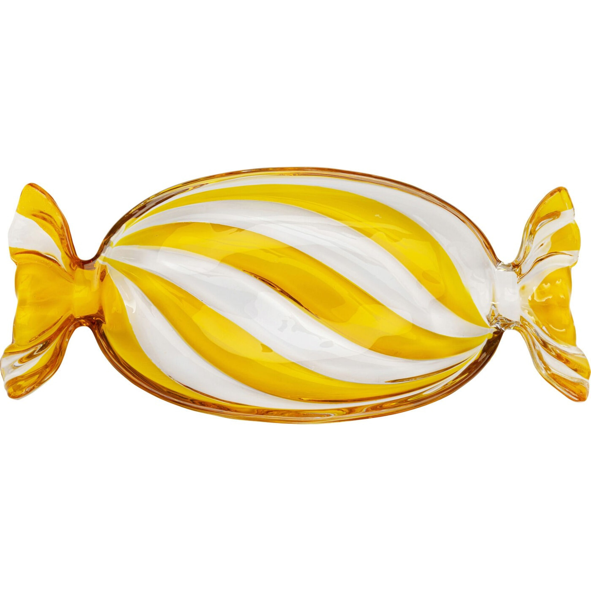 Coupe bonbon jaune 34cm Kare Design