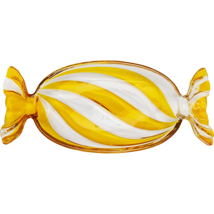 Coupe bonbon jaune 34cm Kare Design