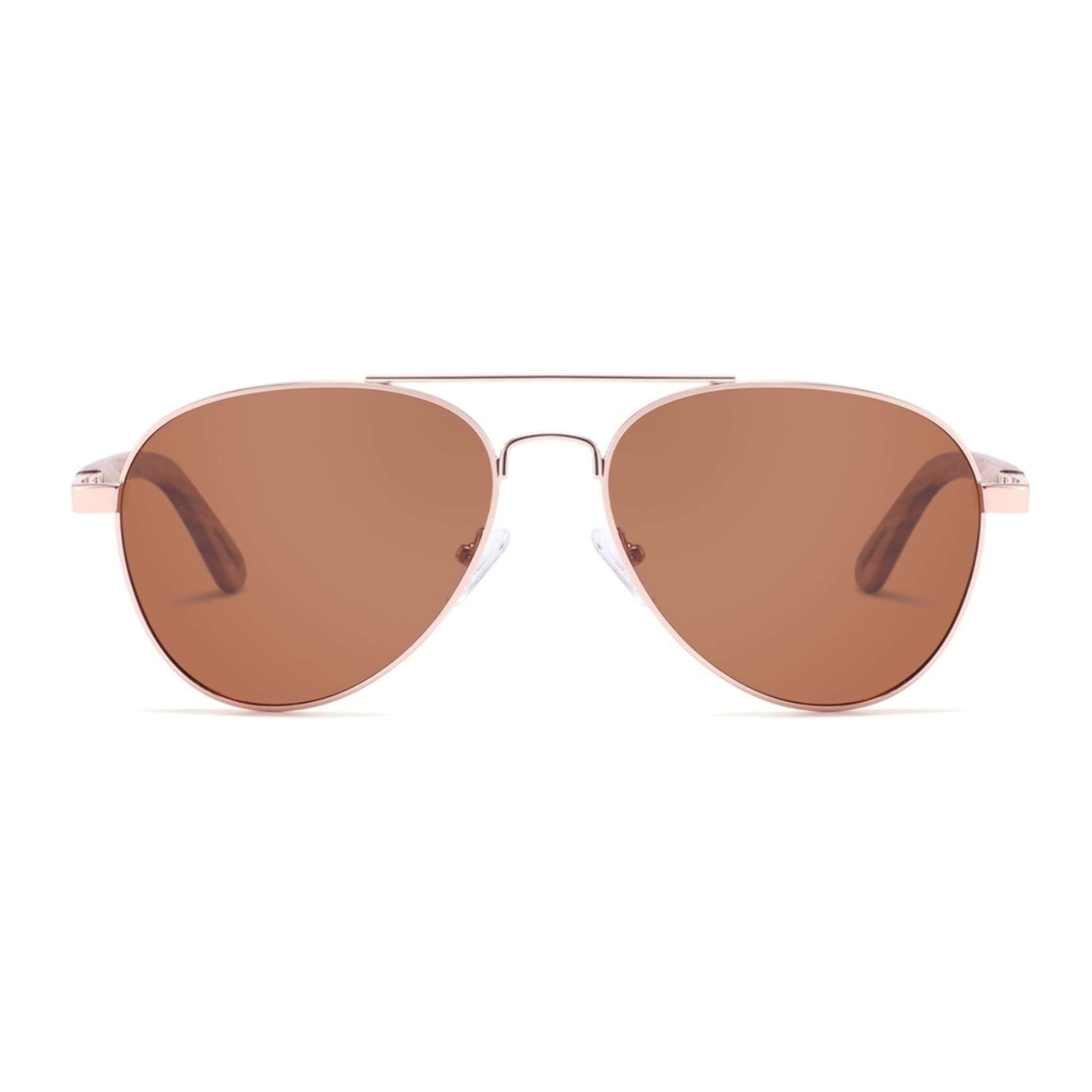 Gafas de Sol Feler 1705-2 Polarizadas de Madera Unisex 56 mm